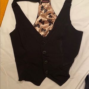 Black vest
